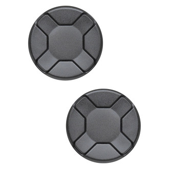 Sherman® - Front Driver and Passenger Side Fog Light Cover Set (Value Line)