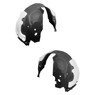 Sherman® - Front Driver and Passenger Side Fender Liner Set (CAPA Certified)