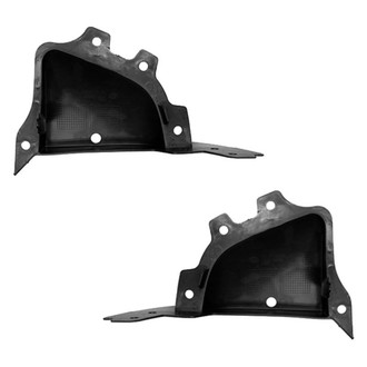 Sherman® - Front Driver and Passenger Side Fender Splash Shield Set (Value Line)