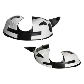 Sherman® - Front Driver and Passenger Side Fender Liner Set (CAPA Certified)