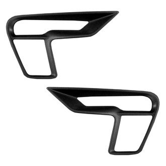 Sherman® - Front Driver and Passenger Side Fog Light Bezel Set (Value Line)