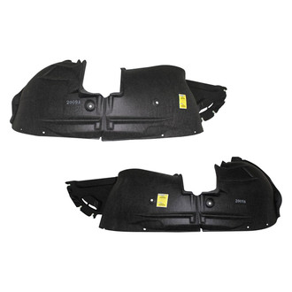 Sherman® - Front Driver and Passenger Side Fender Liner Set (CAPA Certified)