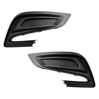 Sherman® - Front Driver and Passenger Side Fog Light Cover Set (Value Line)