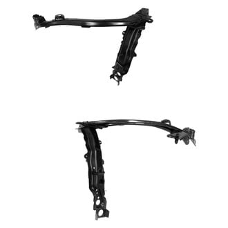 Sherman® - Upper Driver and Passenger Side Radiator Support Tie Bar Set (CAPA Certified)