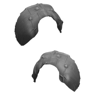 Sherman® - Front Driver and Passenger Side Fender Liner Set (CAPA Certified)