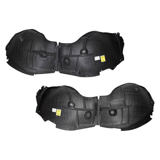 Sherman® - Front Driver and Passenger Side Fender Liner Set (Value Line)