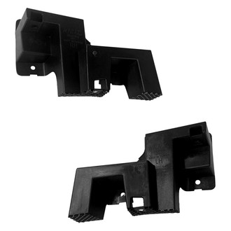 Sherman® - Front Outer Driver and Passenger Side Bumper Reinforcement Bracket Set (CAPA Certified)