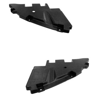 Sherman® - Front Driver and Passenger Side Bumper Filler Set (CAPA Certified)