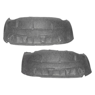 Sherman® - Rear Driver and Passenger Side Fender Liner Set (CAPA Certified)
