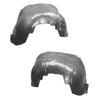 Sherman® - Front Driver and Passenger Side Fender Liner Set (Value Line)