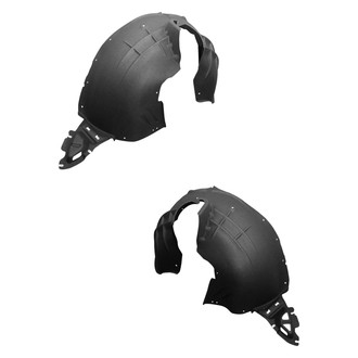 Sherman® - Front Driver and Passenger Side Fender Liner Set (Value Line)