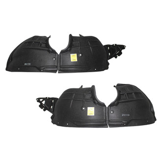 Sherman® - Front Driver and Passenger Side Fender Liner Set (CAPA Certified)