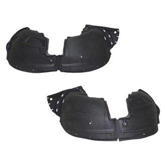 Sherman® - Front Driver and Passenger Side Fender Liner Set (Value Line)