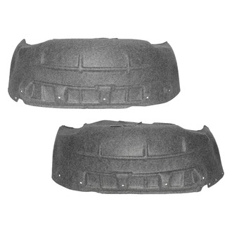 Sherman® - Rear Driver and Passenger Side Fender Liner Set (CAPA Certified)