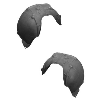Sherman® - Front Driver and Passenger Side Fender Liner Set (CAPA Certified)