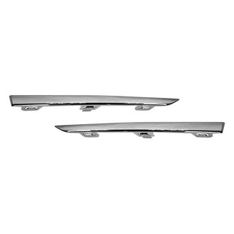 Sherman® - Rear Driver and Passenger Side Bumper Cover Molding Set (Value Line)