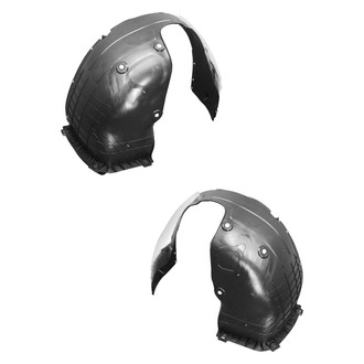 Sherman® - Front Driver and Passenger Side Fender Liner Set (CAPA Certified)