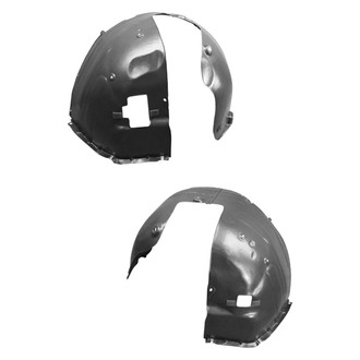 Sherman® - Front Driver and Passenger Side Fender Liner Set (Value Line)
