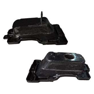 Sherman® - Rear Driver and Passenger Side Bumper Reinforcement Bracket Set (CAPA Certified)
