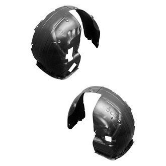 Sherman® - Front Driver and Passenger Side Fender Liner Set (CAPA Certified)