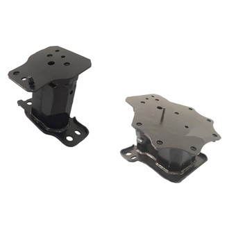 Sherman® - Front Driver and Passenger Side Bumper Mounting Bracket Set (Value Line)