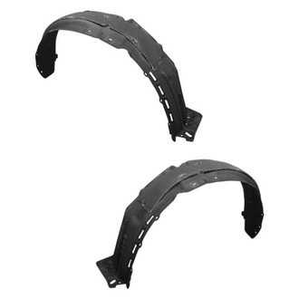 Sherman® - Front Driver and Passenger Side Fender Liner Rear Section Set (Value Line)