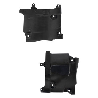 Sherman® - Front Driver and Passenger Side Fender Splash Shield Set (CAPA Certified)
