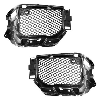 Sherman® - Front Outer Driver and Passenger Side Fog Light Cover Set (Value Line)