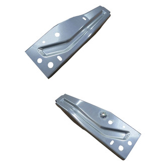 Sherman® - Front Driver and Passenger Side Bumper Cover Support Set (CAPA Certified)