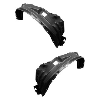 Sherman® - Front Driver and Passenger Side Fender Liner Set (Value Line)