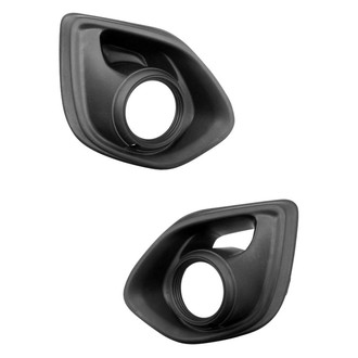 Sherman® - Front Driver and Passenger Side Fog Light Bezel Set (Value Line)