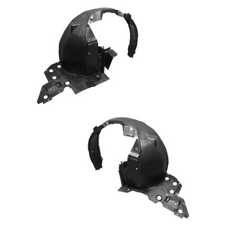 Sherman® - Front Driver and Passenger Side Fender Liner Set (CAPA Certified)