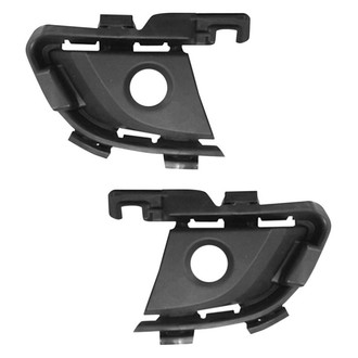 Sherman® - Front Driver and Passenger Side Fog Light Bezel Set (Value Line)