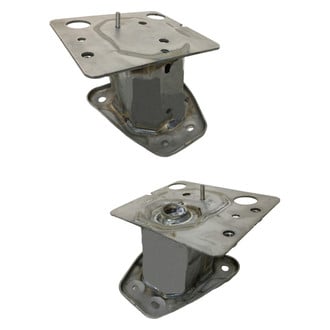 Sherman® - Rear Driver and Passenger Side Bumper Impact Bar Bracket Set (Value Line)