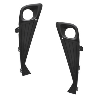 Sherman® - Front Driver and Passenger Side Fog Light Bezel Set (Value Line)