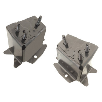 Sherman® - Rear Driver and Passenger Side Bumper Bracket Set (Value Line)