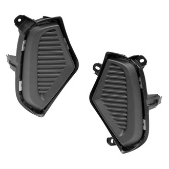 Sherman® - Front Driver and Passenger Side Fog Light Cover Set (CAPA Certified)