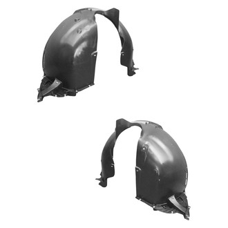 Sherman® - Front Driver and Passenger Side Fender Liner Set (CAPA Certified)