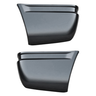 Sherman® - Rear Lower Driver and Passenger Side Lower Quarter Panel Patch Front Section Set (Value Line)