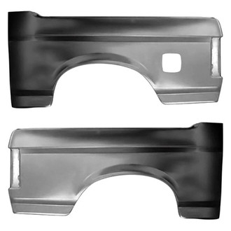 Sherman® - Rear Driver and Passenger Side Quarter Panel Set (Value Line)