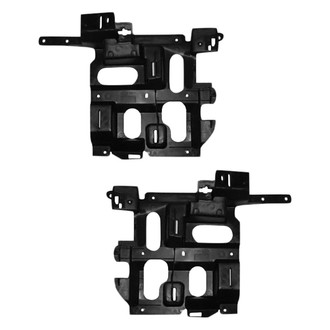 Sherman® - Driver and Passenger Side Headlight Support Set (Value Line)