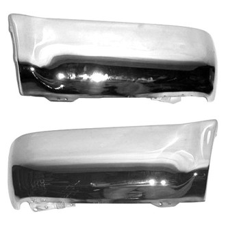 Sherman® - Rear Outer Driver and Passenger Side Bumper End Set (Value Line)