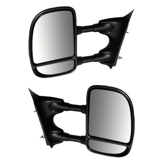 Sherman® - Driver and Passenger Side Power Remote Towing Mirror Set (Non-Heated, Foldaway) (Standard Line)