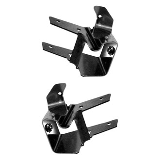 Sherman® - Front Inner Driver and Passenger Side Bumper Impact Bar Bracket Set (Value Line)