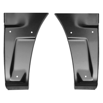 Sherman® - Rear Driver and Passenger Side Lower Quarter Panel Patch Front Section Set (Value Line)