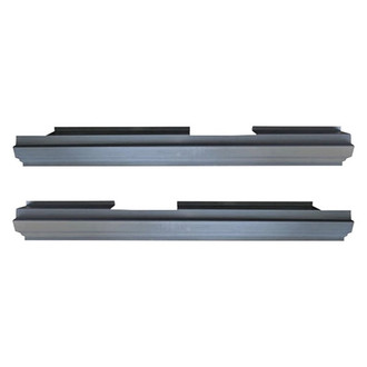 Sherman® - Driver and Passenger Side Slip-On Style Rocker Panel Set