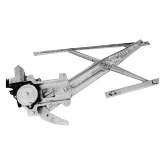 Sherman® - Rear Driver Side Power Window Regulator and Motor Assembly