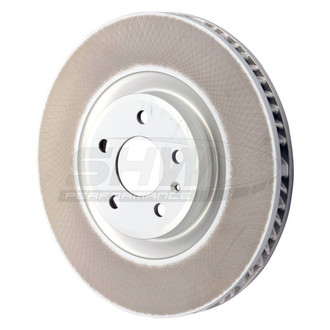 SHW Performance® - Plain Front Driver Side Brake Rotor