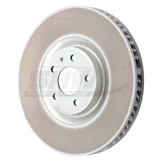 SHW Performance® - Plain Front Driver Side Brake Rotor
