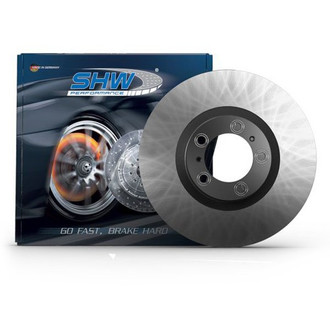 SHW Performance® - Plain Rear Brake Rotor